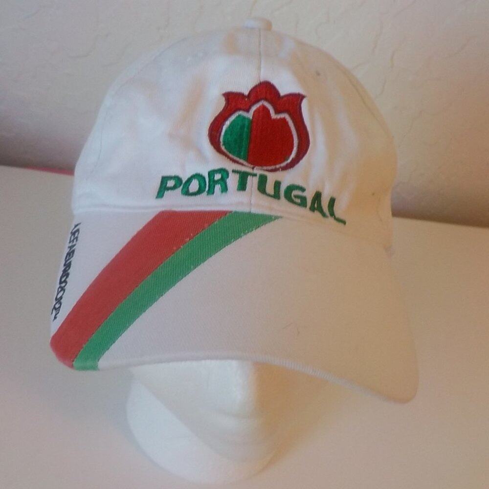 VTG UEFA EURO Poland Ukraine 2012 Soccer Football White PORTUGAL Cap Hat - Picture 5 of 8